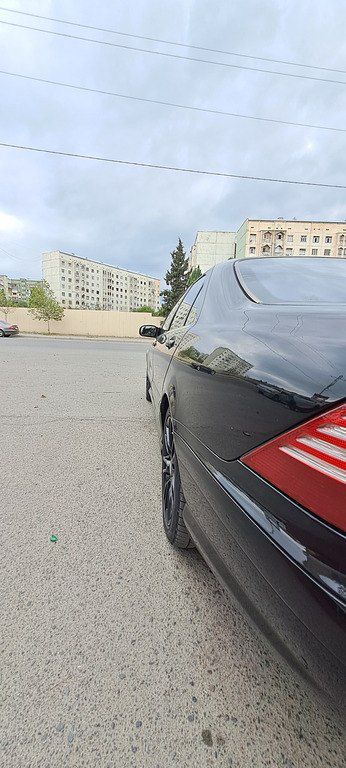 Mercedes S 550, 5.5 L, 2002 il, 291 200 km — Avtomobillər, Bakı (7)