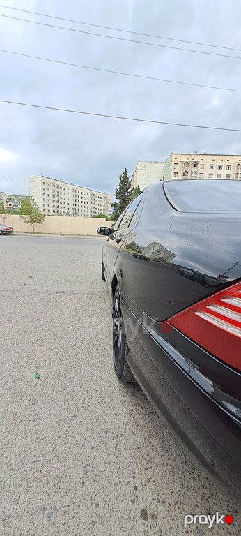 Mercedes S 550, 5.5 L, 2002 il, 291 200 km — Avtomobillər, Bakı (7)