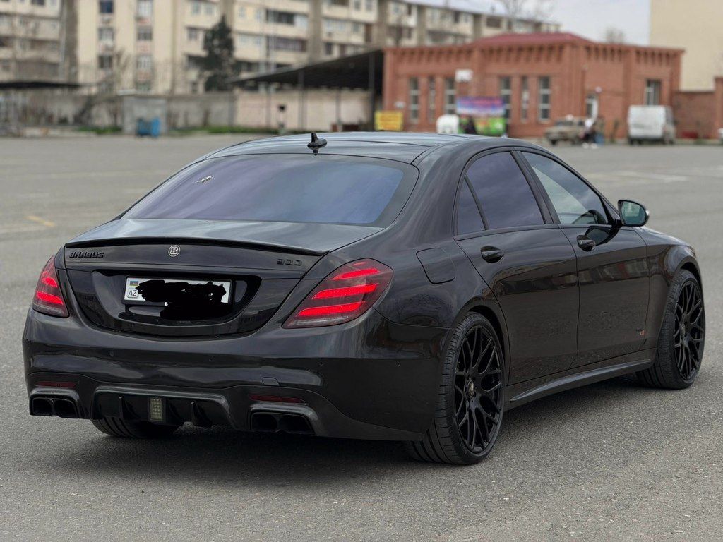 Mercedes S 63 AMG 4MATIC, 5.5 L, 2017 il, 148 000 km — Avtomobillər, Gəncə (11)