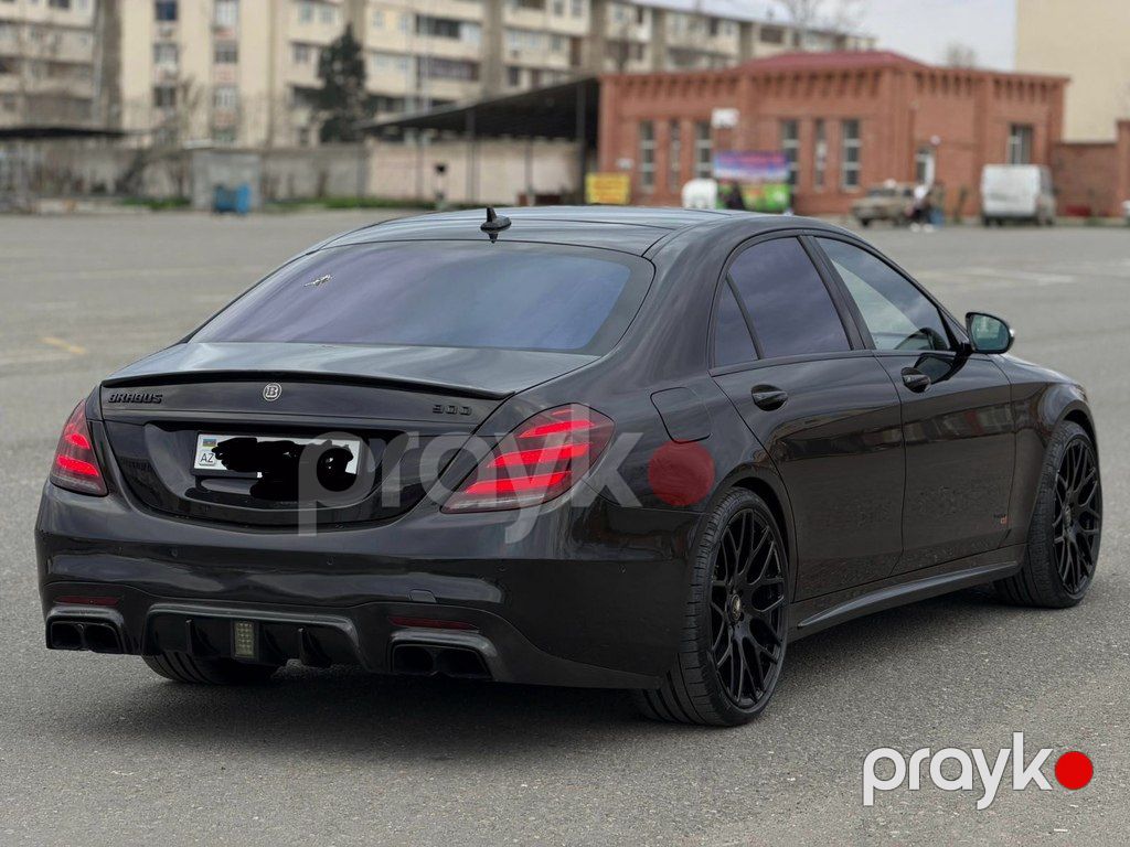 Mercedes S 63 AMG 4MATIC, 5.5 L, 2017 il, 148 000 km — Avtomobillər, Gəncə (11)