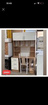 Modern iş masası və üst dolab dəsti - Kompüter/iş masası: Sağ və — Ürünler