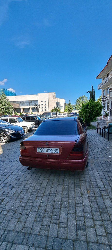 Mercedes C 180, 1.8 L, 1994 il, 500 000 km — Avtomobillər, Qəbələ (7)