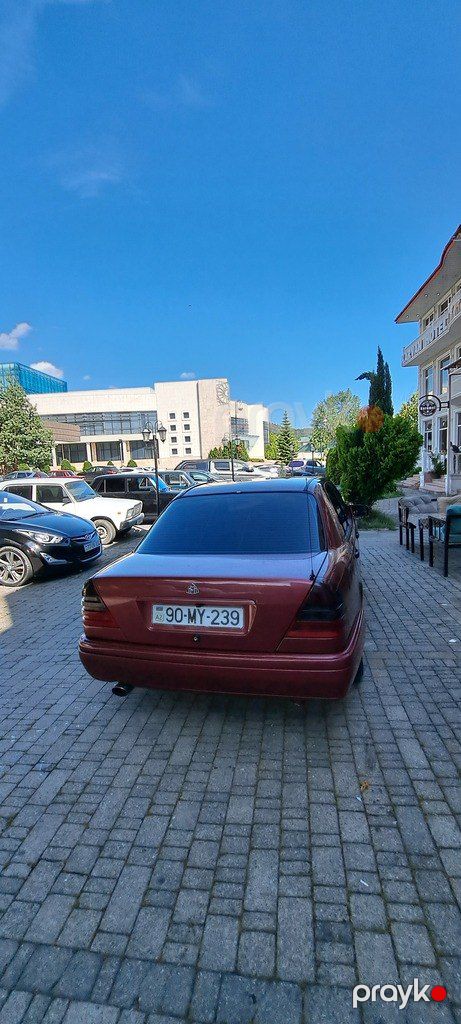 Mercedes C 180, 1.8 L, 1994 il, 500 000 km — Avtomobillər, Qəbələ (7)