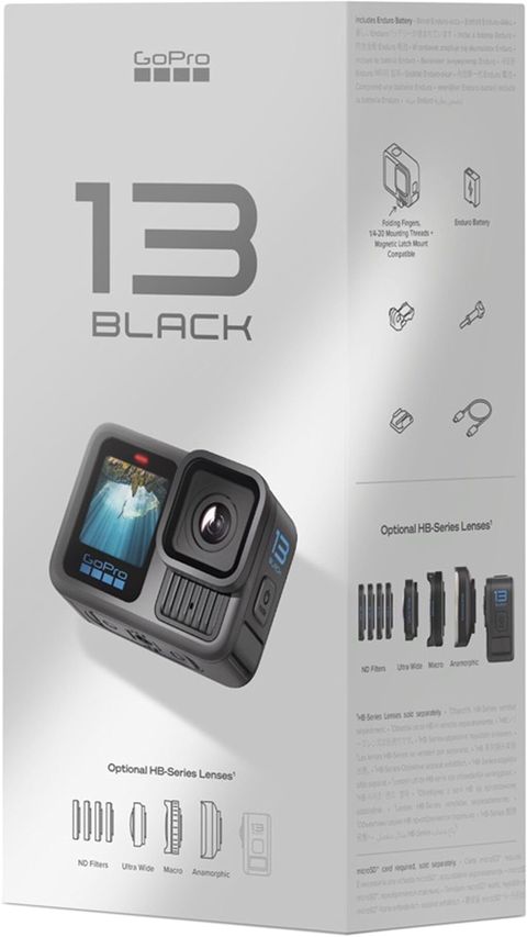 GoPro Hero 13 Black action kamerası - 5.3K yüksək keyfiyyətli video — Bakı