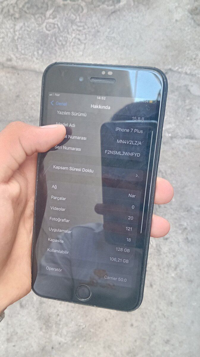 Apple iPhone 7 Plus Black 128GB — Smartfonlar, Sumqayıt (11)