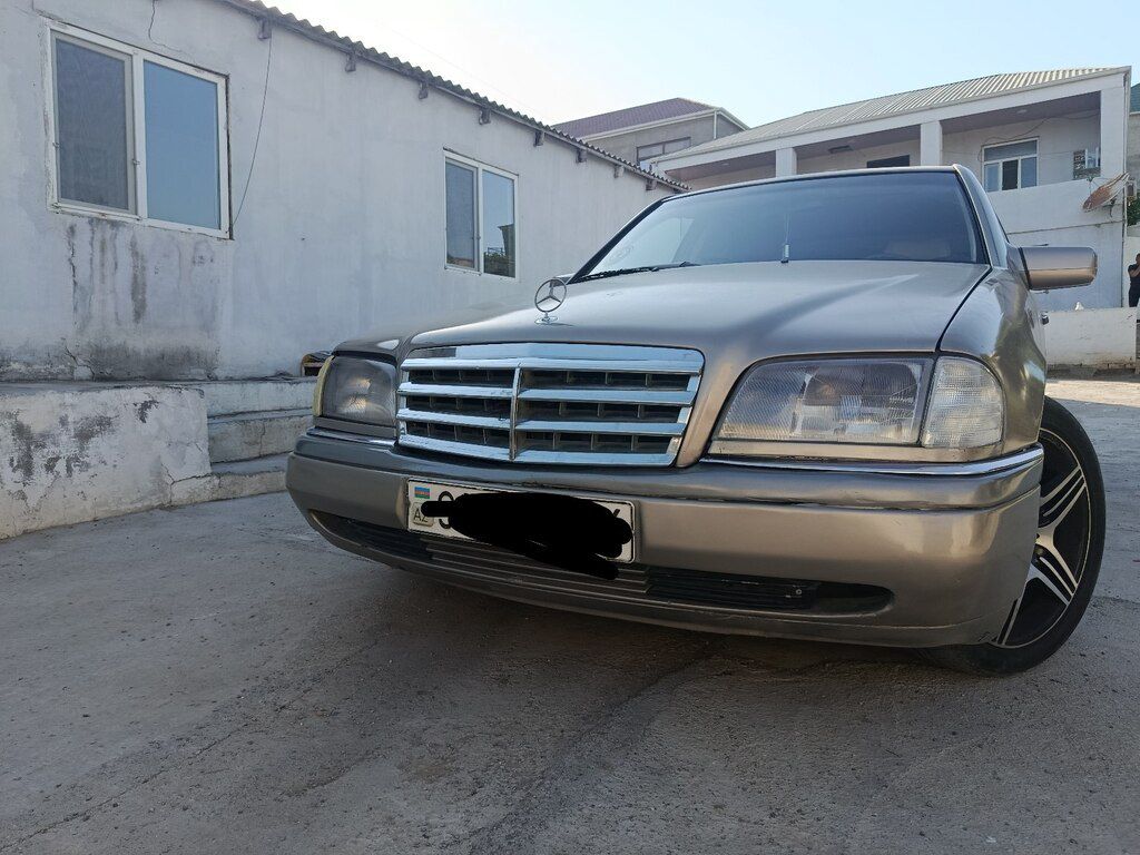 Mercedes C 220, 2.2 L, 1995 il, 420 000 km — Avtomobillər, Bakı (6)