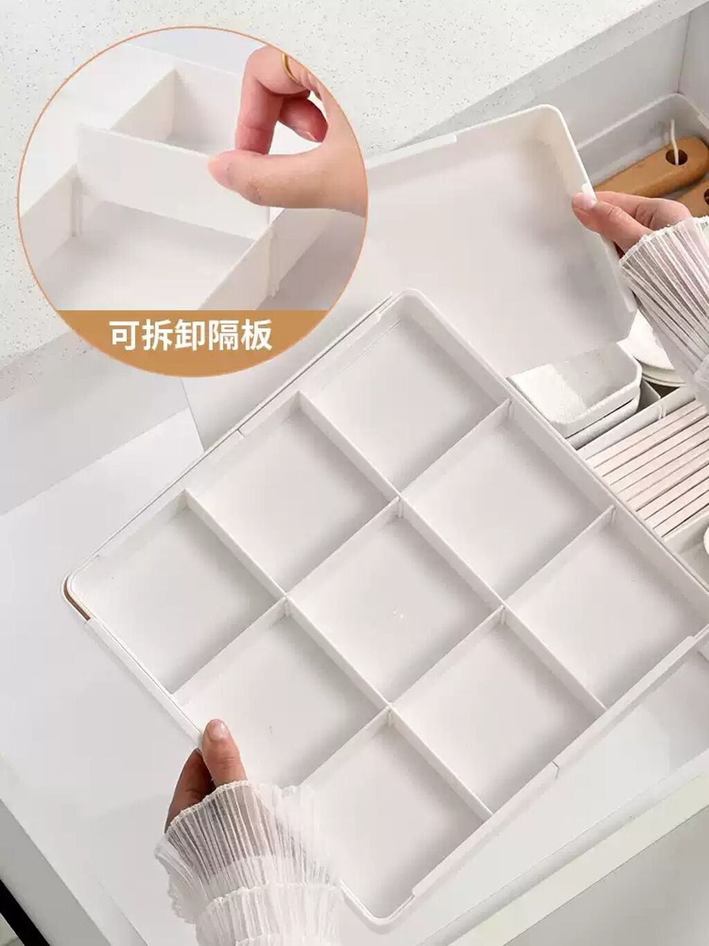 Çekmece içi organizer qr-41892 Keyfiyyətli materialdan hazırlanıb — Gözəllik və sağlamlıq, Bakı (4)
