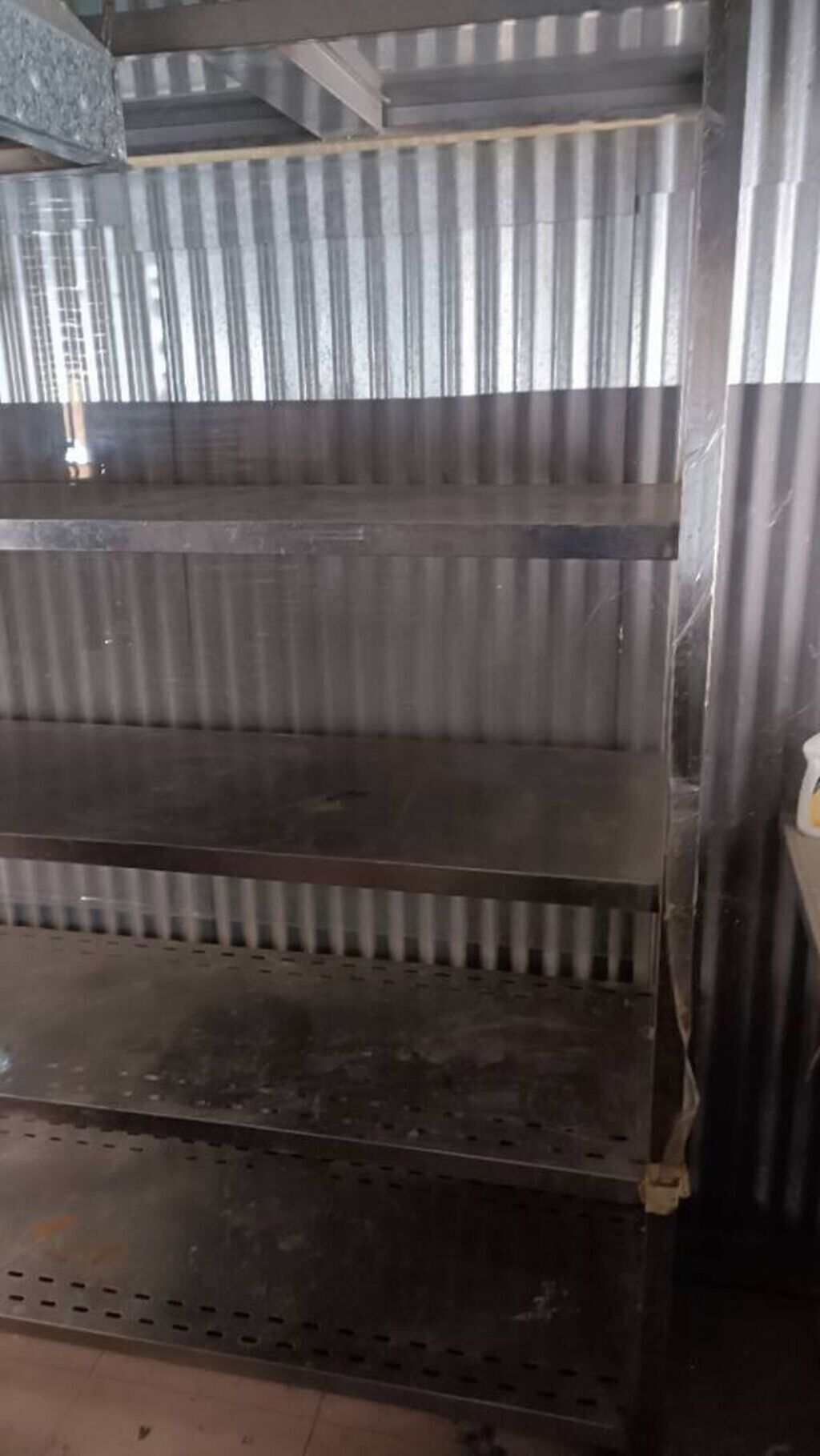 Stellaj nerj rəf Uzunluq: 160 En: 54 Hündürlük: 200 sm Təmiz nerj — Mallar, Bakı (3)