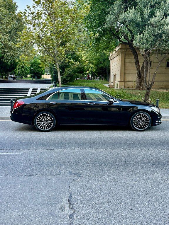 Mercedes S 500 4MATIC, 4.7 L, 2014 il, 130 000 km — Avtomobillər, Bakı (6)