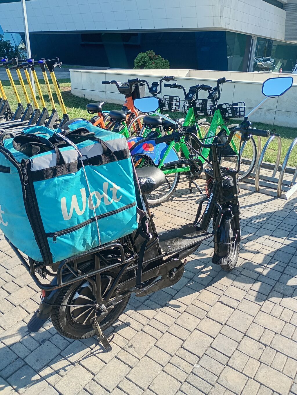 Elektrik motosiklet – yükdaşıma və şəhərdaxili çatdırılma üçün — Avto, Bakı (3)