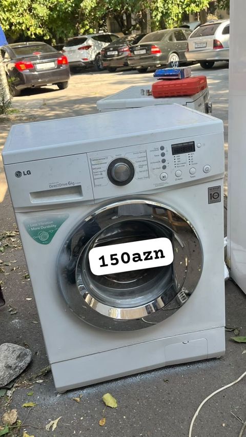 LG paltaryuyan maşın - Ön yükləməli, 6 kq tutum - Inverter Direct — Bakı