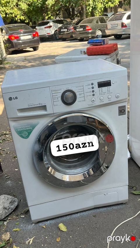 LG paltaryuyan maşın - Ön yükləməli, 6 kq tutum - Inverter Direct