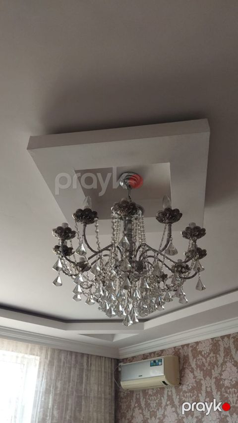 Çılçıraq, 8 lampa, Xrustal — Bakı