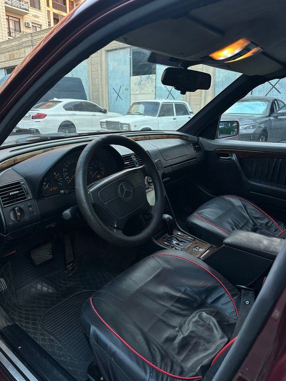 Mercedes C 180, 1.8 L, 1996 il, 210 000 km — Avtomobillər, Bakı (6)