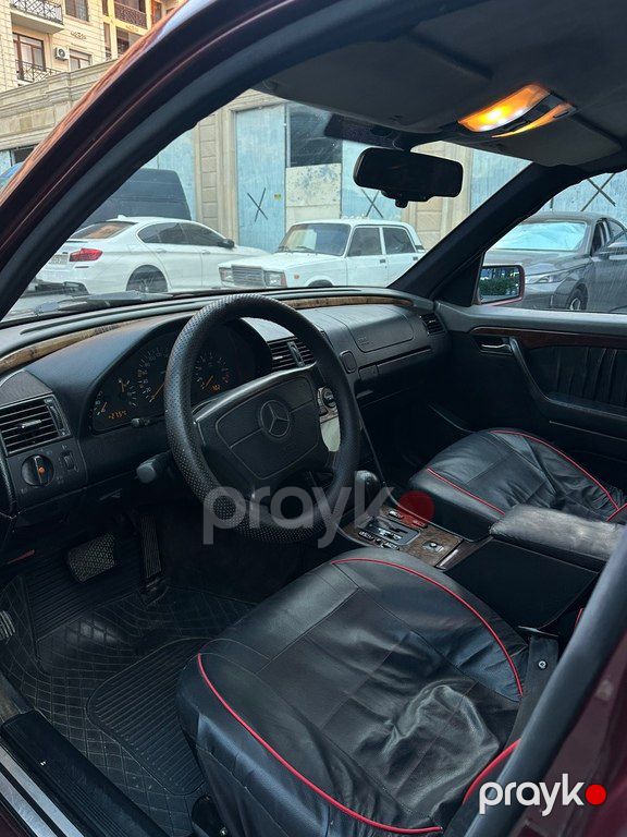 Mercedes C 180, 1.8 L, 1996 il, 210 000 km — Avtomobillər, Bakı (6)