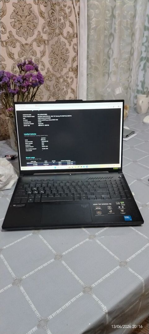 Asus Tuf gaming F16 — Bakı