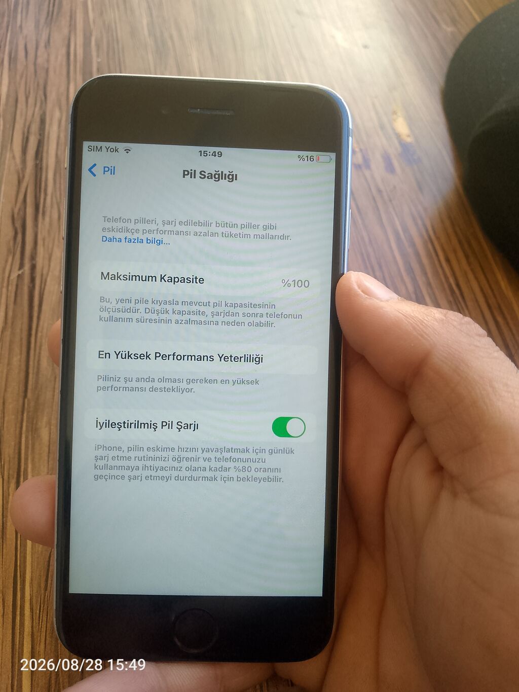 IPhone 6s, 64 GB, Space Gray, Barmaq izi — Apple iPhone, Bakı