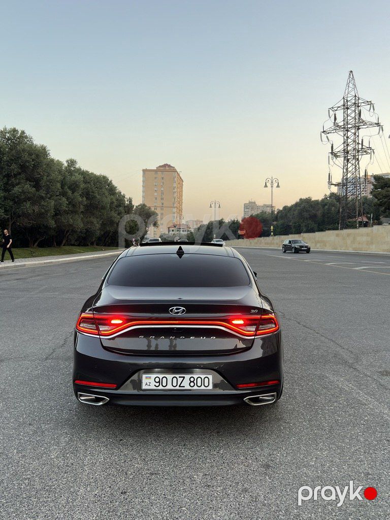 Hyundai Grandeur, 3.0 L, 2017 il, 165 000 km — Avtomobillər, Bakı (9)