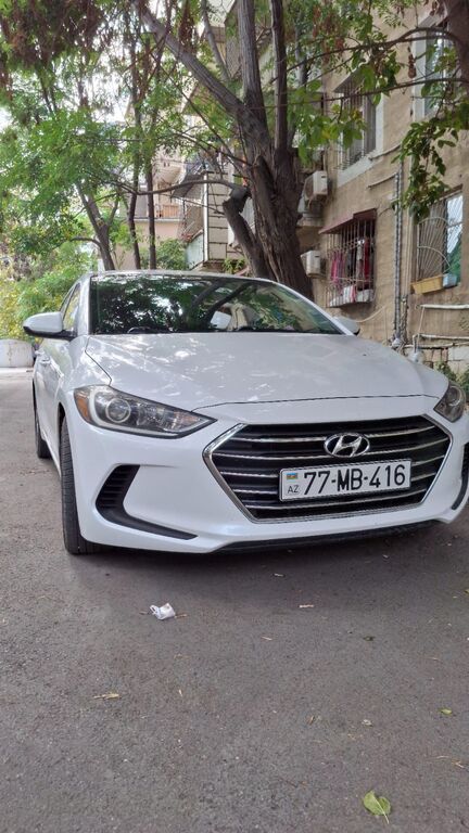 Hyundai Elantra, 2.0 L, 2017 il, 218 679 km — Bakı