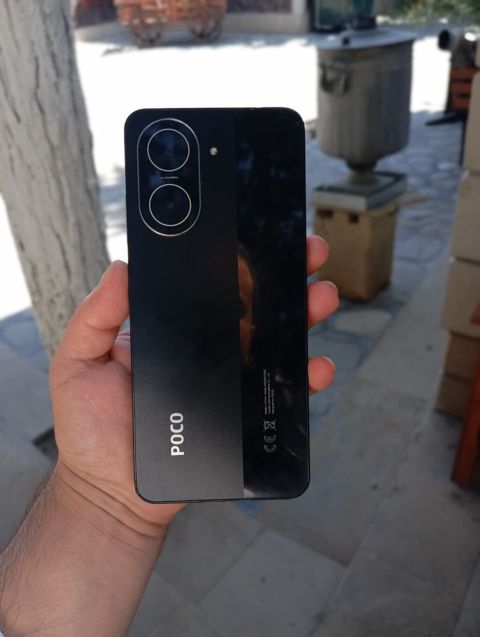 Poco C71, 128 GB, rəng - Qara, Zəmanət, Sensor, Barmaq izi — Digah