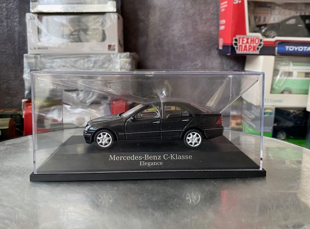 Коллекционная модель Mercedes-Benz C- class W203 Elegance black 2000 — Kolleksiyalar, Bakı (5)