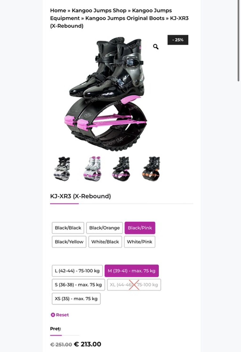 Kangoo Jumps idman ayaqqabıları Arıqlamaq üçün - orijinal Kangoo — İdman və istirahət, Bakı (4)