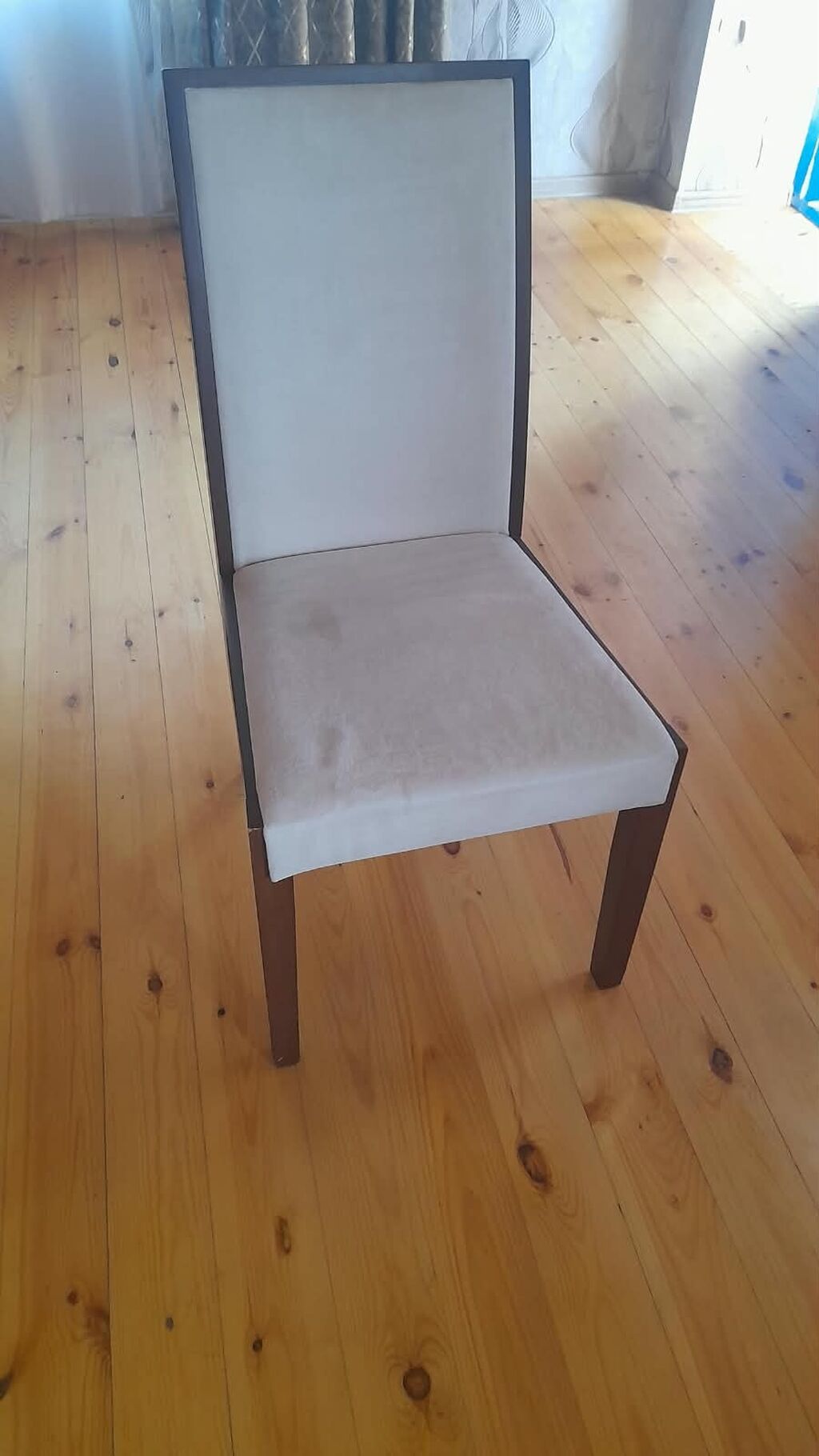 Qonaq otağı üçün, Yeni, Qatlanmayan, rəng - Bej Stul — Stullar, Masallı