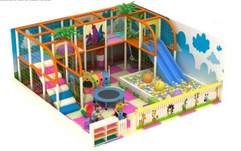 Uşaq oyun məkanı üçün modul tipli indoor oyun kompleksi - İki — Xırdalan