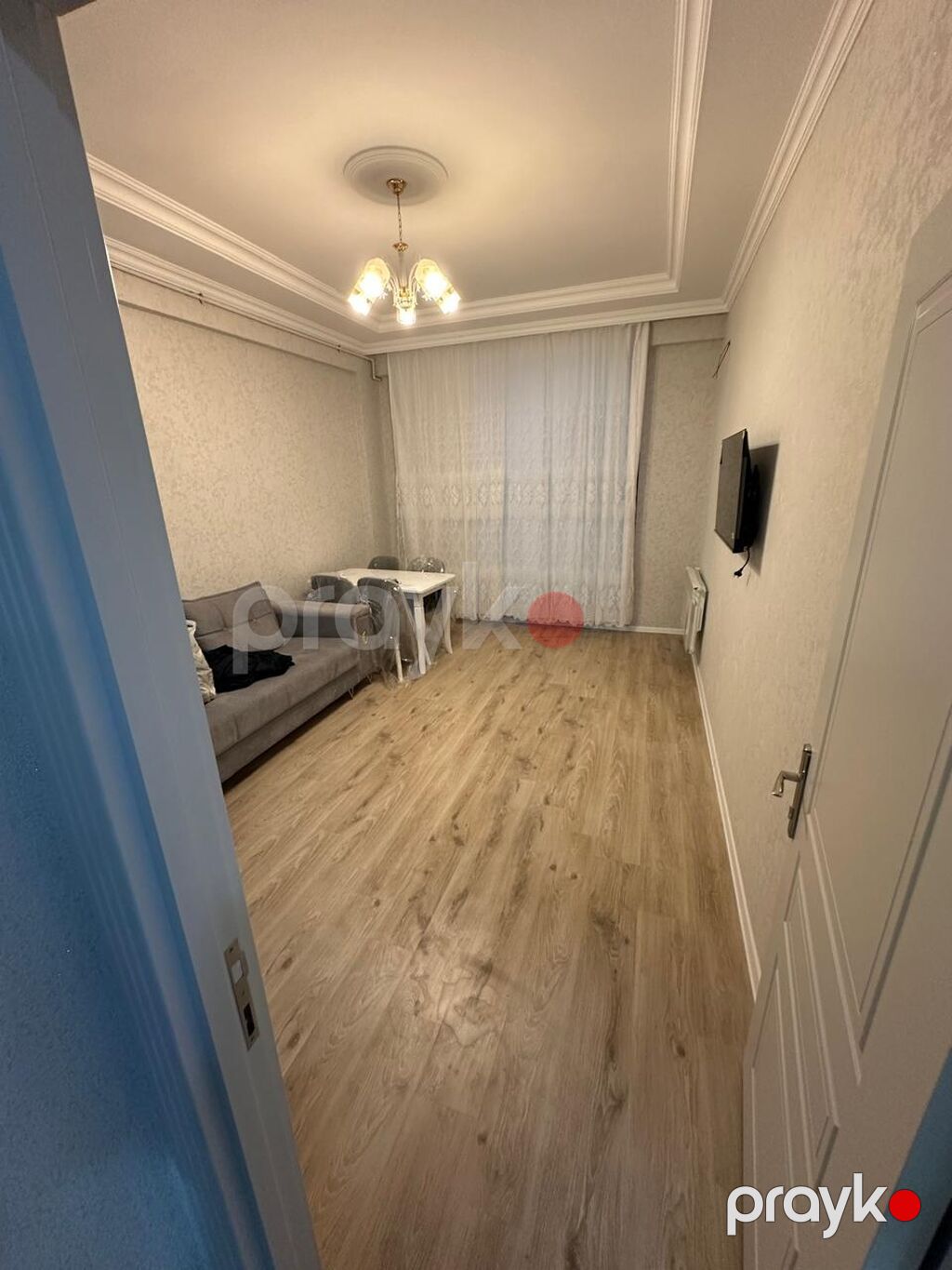 Dəniz mənzərəli, geniş balkonlu 2 otaqlı mənzil. Panoram pəncərələrdən — Daşınmaz əmlak, Saray (4)