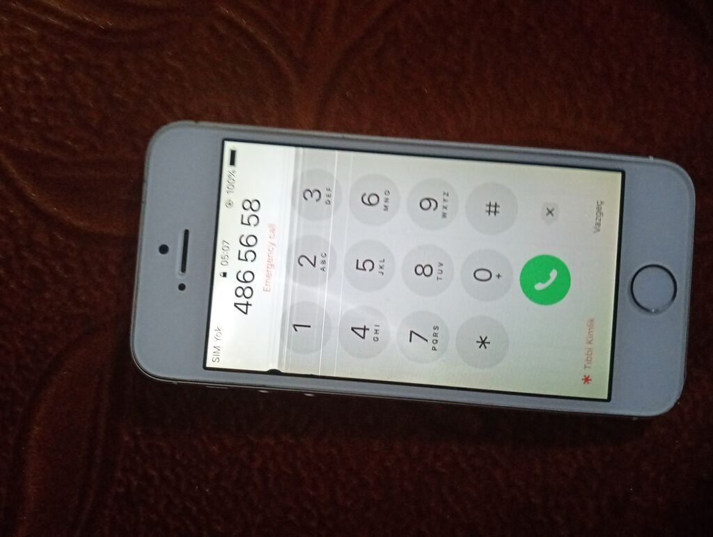 IPhone 5s, Gümüşü, Qırıq — Apple iPhone, Sumqayıt