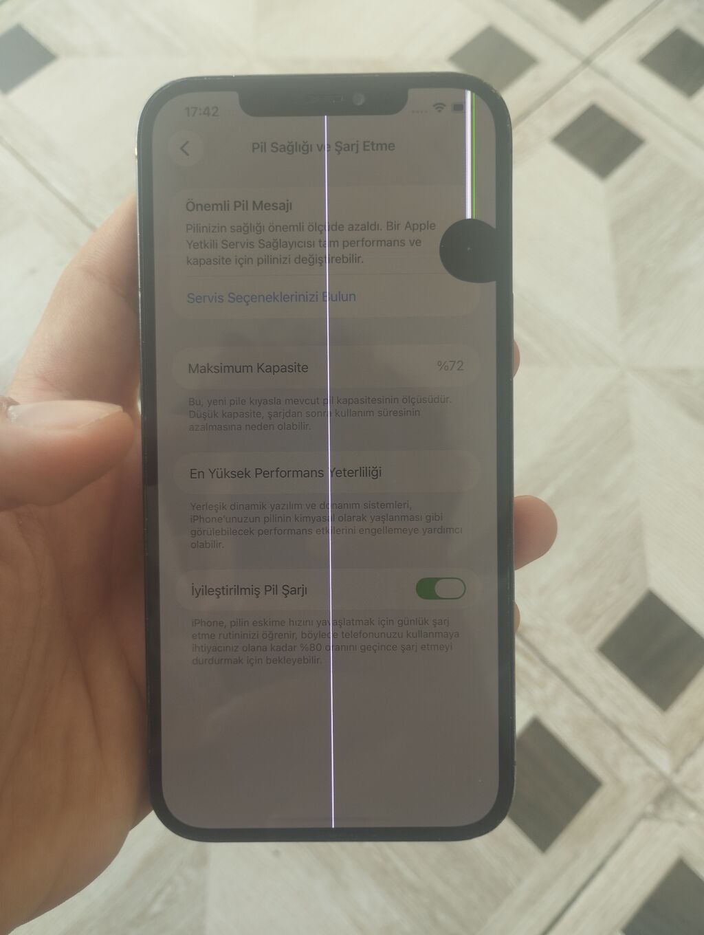IPhone 12 Pro Max, 256 GB, Sierra Blue, Qırıq — Apple iPhone, Bakı (5)