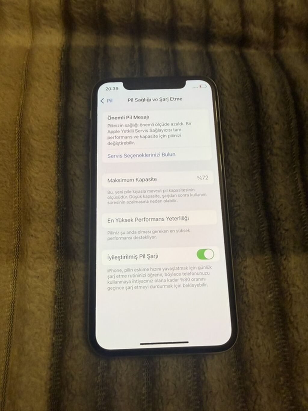 IPhone Xs, 64 GB, Gümüşü — Apple iPhone, Bakı (2)