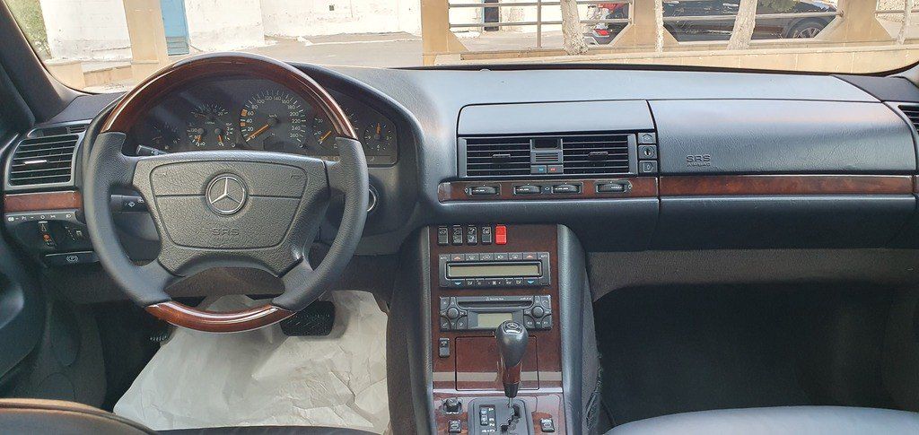 Mercedes S 320, 3.2 L, 1998 il, 202 700 km — Avtomobillər, Bakı (10)