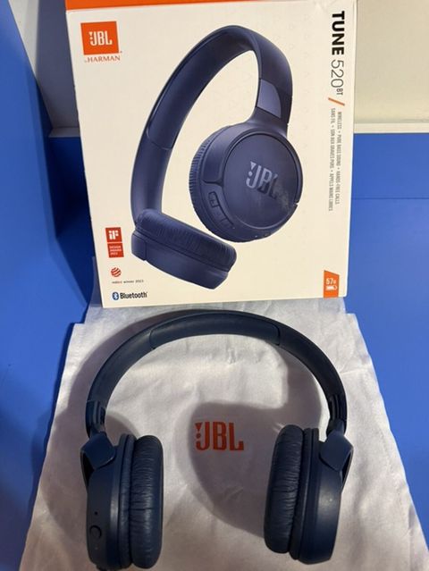 İşlənmiş Simsiz (Bluetooth) Qulaqcıqlar, JBL, rəng - Mavi — Bakı