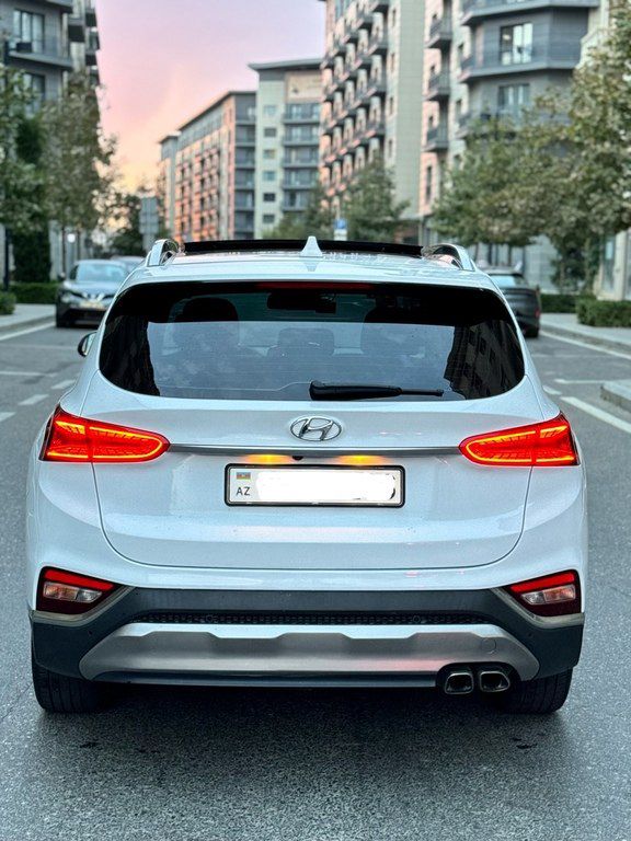 Hyundai Santa Fe, 2.0 L, 2018 il, 157 600 km — Avtomobillər, Bakı (9)