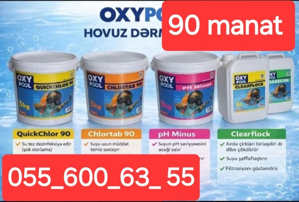 Xidmət: Hovuzların peşəkar təmizlənməsi və pilssoslanması Təsvir — Hovuzlar, Bakı (3)