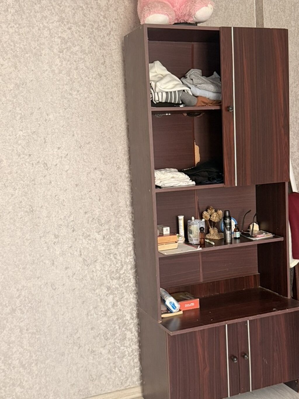 Geniş funksionallığa malik 3 qapılı paltar şkafı - Material: ağac — Mebel, Digah (2)