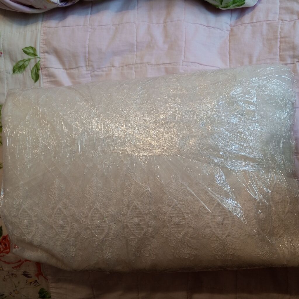 Yeni, Tül, rəng - Ağ, Pulsuz çatdırılma — Mallar, Xırdalan (6)