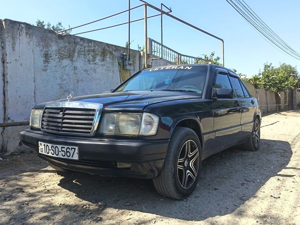 Mercedes 190, 2.0 L, 1991 il, 456 000 km — Avtomobillər, Bakı