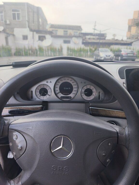 Mercedes E 240, 2.6 L, 2003 il, 309 000 km — Avtomobillər, Bakı (6)