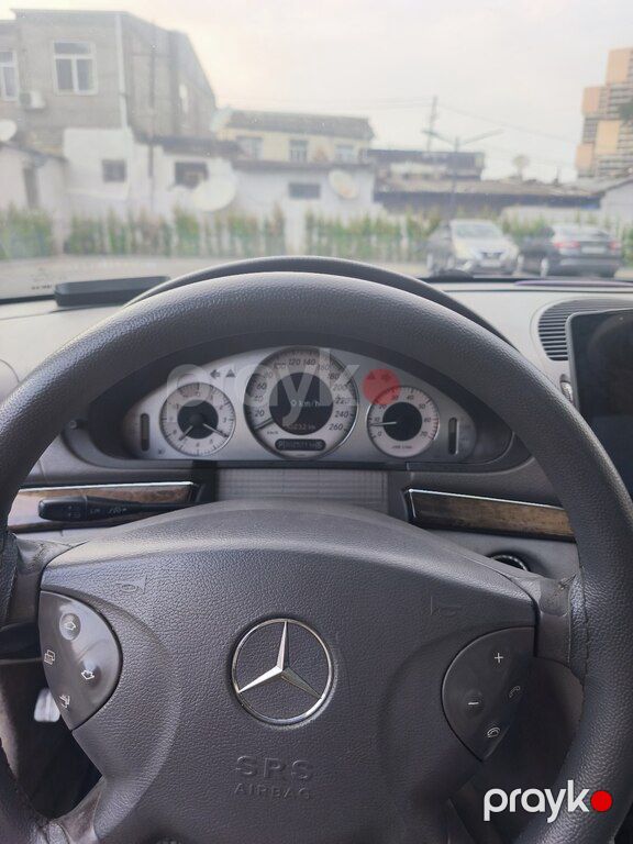 Mercedes E 240, 2.6 L, 2003 il, 309 000 km — Avtomobillər, Bakı (6)