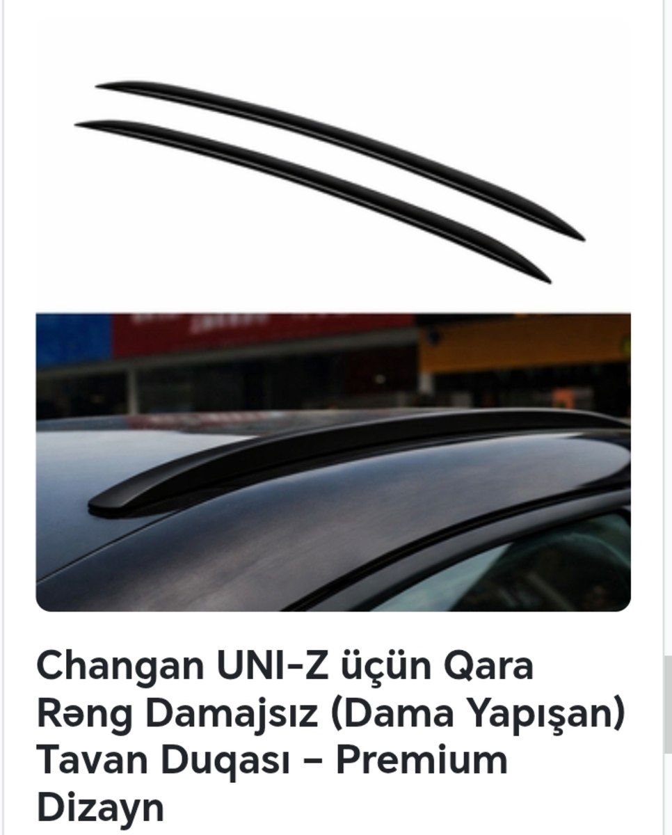 Changan Uni-Z aksesuarları — Ehtiyat hissələri və aksesuarlar, Bakı (6)
