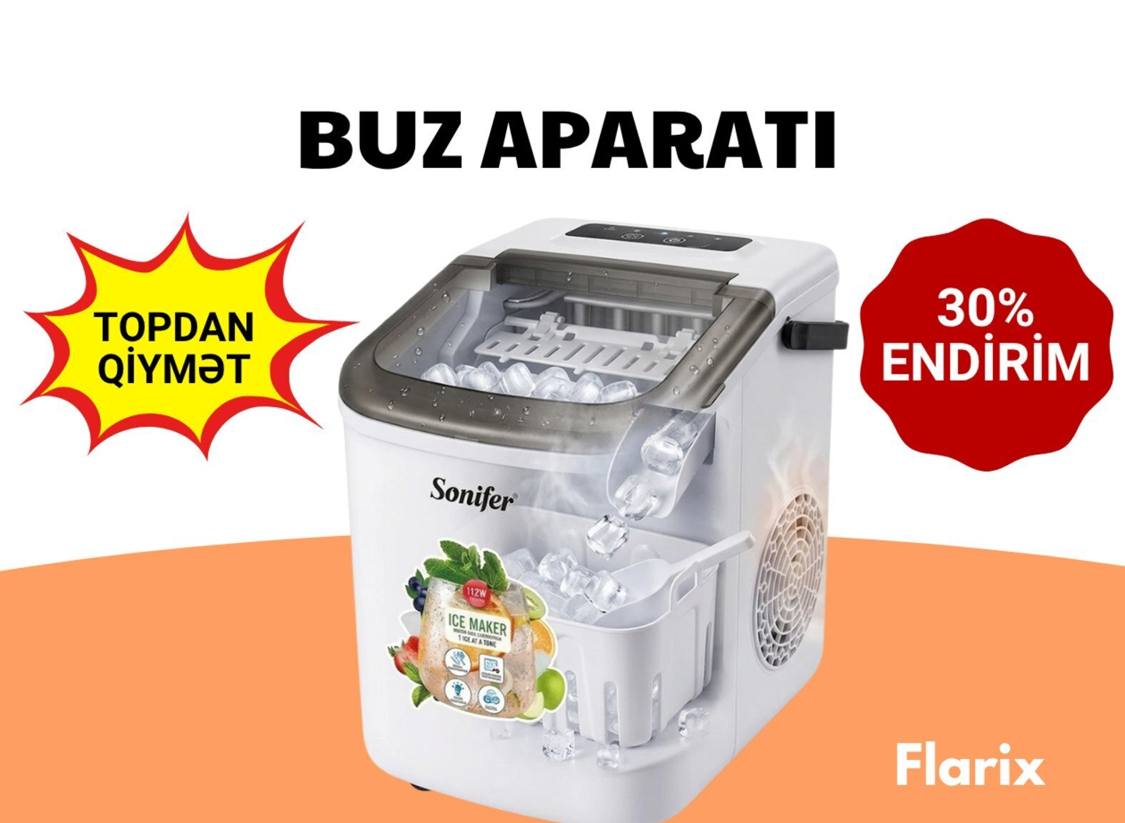 Sonifer SF-6522 Buz Generatoru