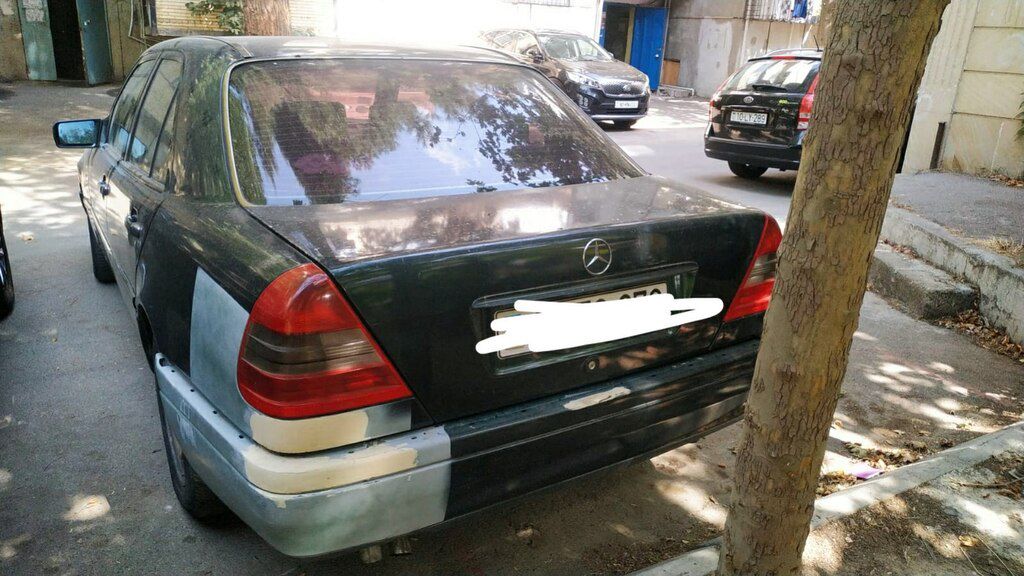 Mercedes C 180, 1.8 L, 1995 il, 382 000 km — Avtomobillər, Bakı (3)