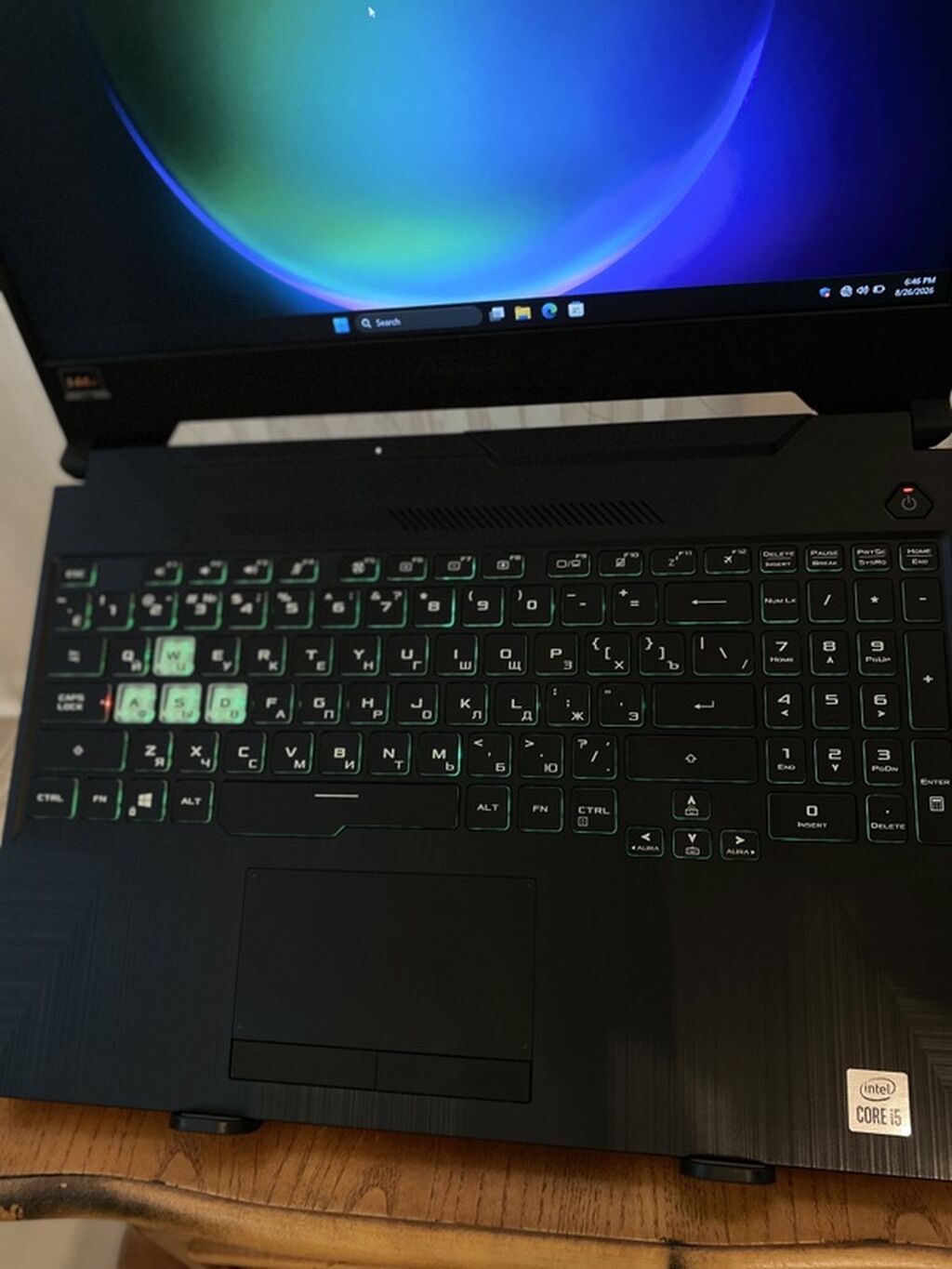 İşlənmiş ASUS TUF Gaming, 15.6 Intel Core i5, 512 GB, Ünvandan götürmə, Ödənişli çatdırılma — Asus, Masazır (9)