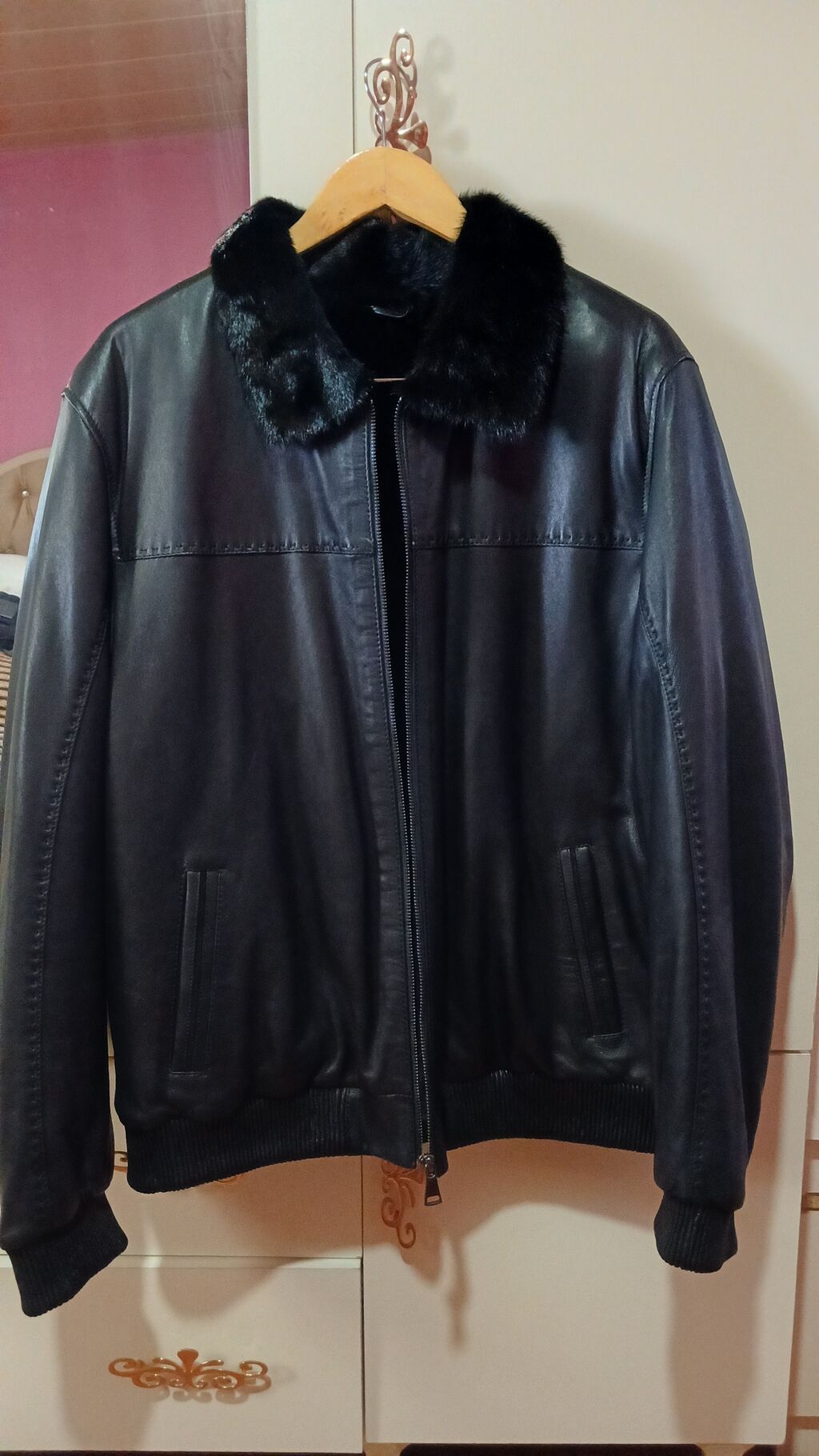 Kurtka, Dəri, Qış, 3XL — Kurtkalar, Digah (2)