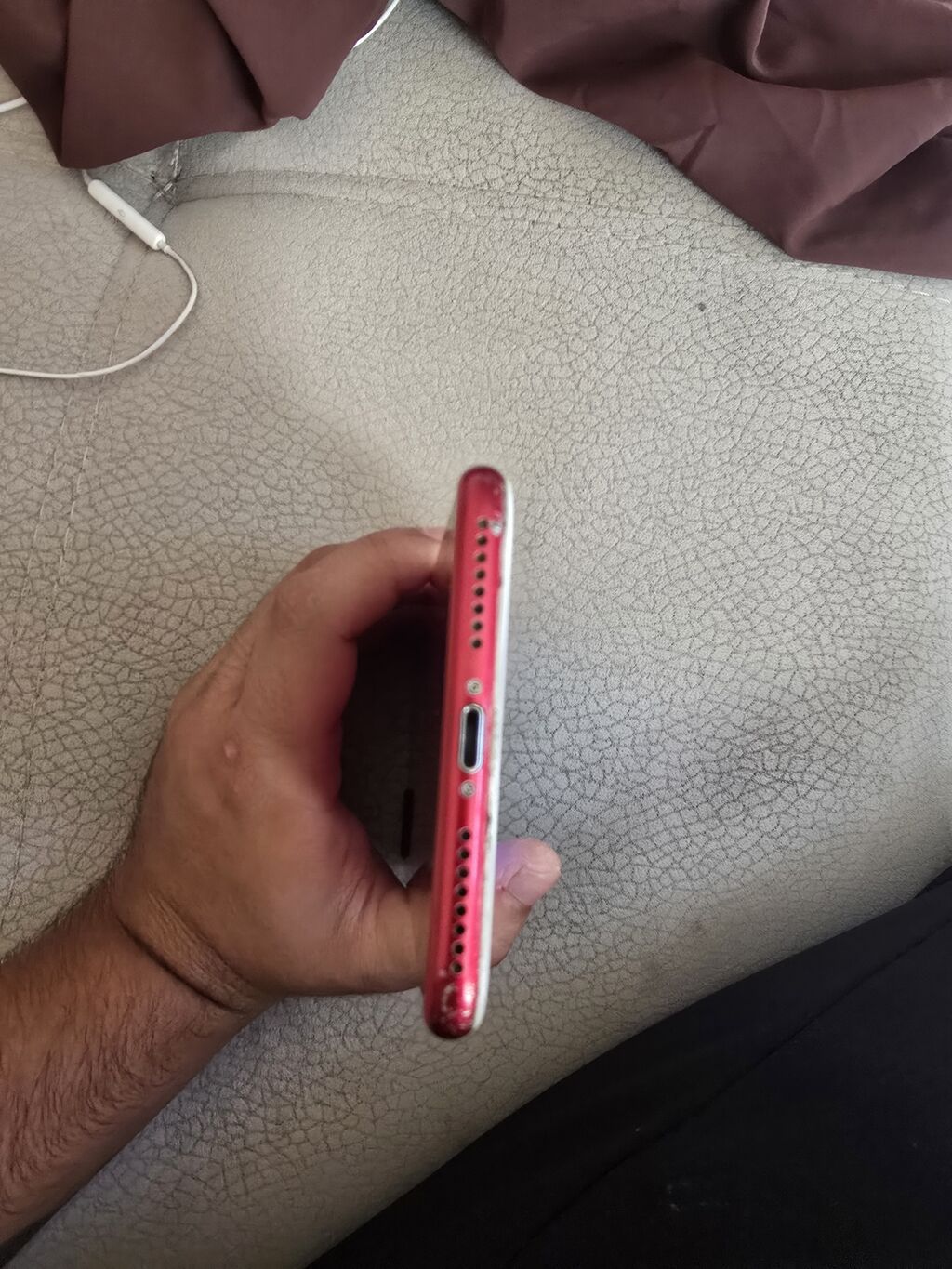 IPhone 7 Plus, Qırmızı, Barmaq izi — Apple iPhone, Bakı (5)