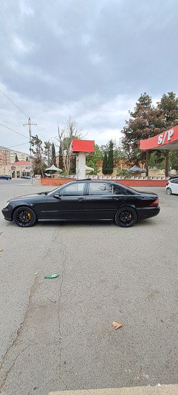 Mercedes S 550, 5.5 L, 2002 il, 291 200 km — Avtomobillər, Bakı (6)