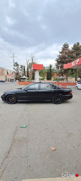 Mercedes S 550, 5.5 L, 2002 il, 291 200 km — Avtomobillər, Bakı (6)