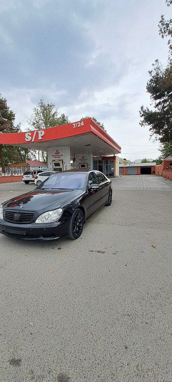 Mercedes S 550, 5.5 L, 2002 il, 291 200 km — Avtomobillər, Bakı (2)
